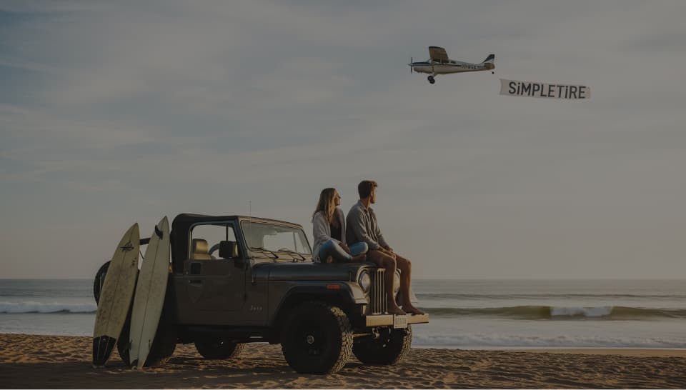 Check out the SimpleTire booth at Jeep Beach